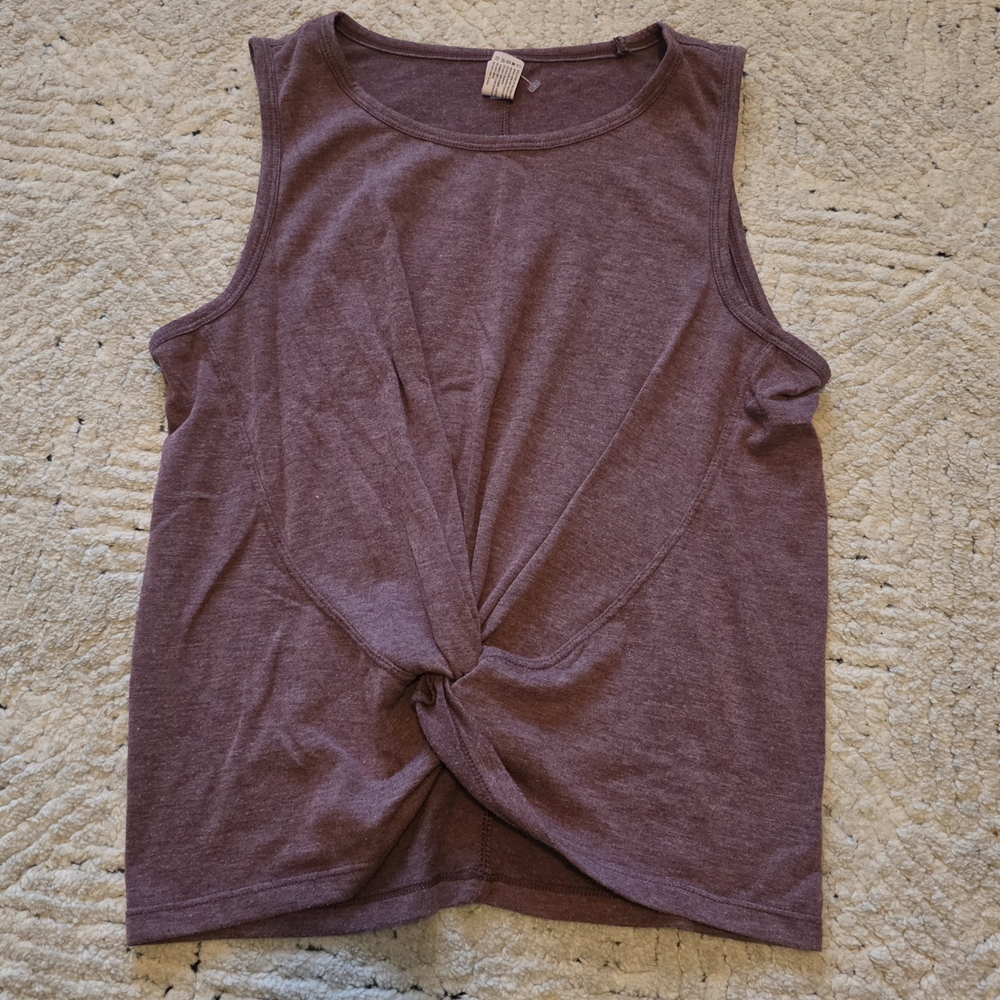 Womens juniors XS Yogalicious athletic tank top shirt